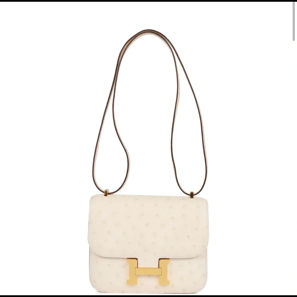 *BRAND NEW* Store fresh HERMES Constance 18 Ostrich - Picture 6 of 8